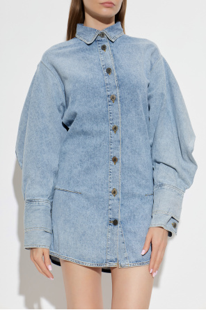 The Attico Denim dress with pockets