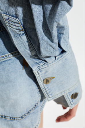 The Attico Denim dress with pockets