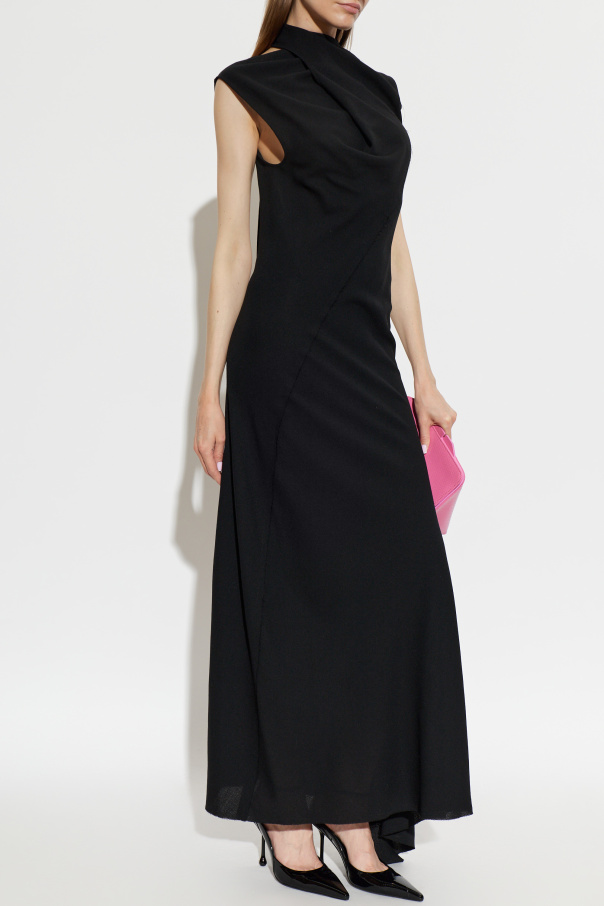 The Attico Long dress with a slit