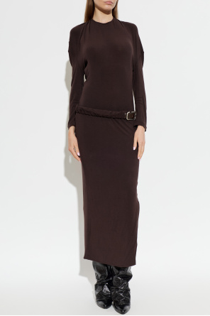 The Attico Long dress with belt
