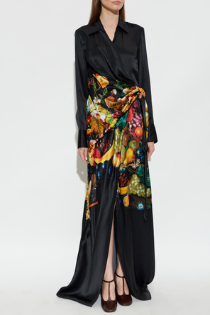Dries Van Noten Silk dress ‘Dadea’