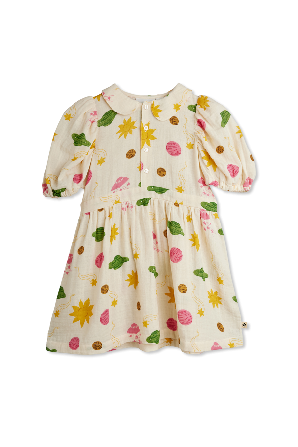 Mini Rodini Sukienka z kolorowym nadrukiem