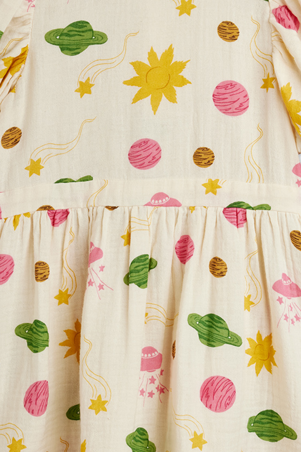 Mini Rodini Sukienka z kolorowym nadrukiem