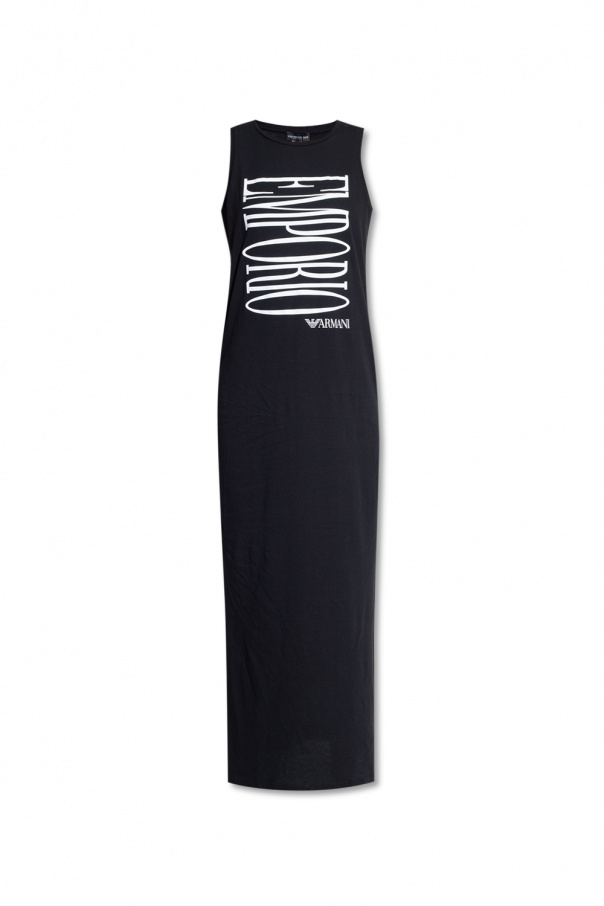 Emporio Armani Sleeveless beach dress