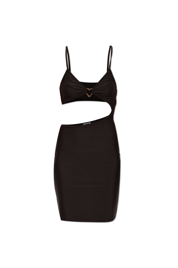Beach dress with appliqué od Moschino
