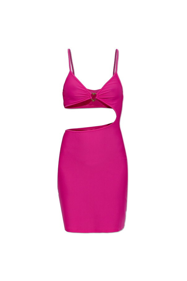 Beach dress with appliqué od Moschino