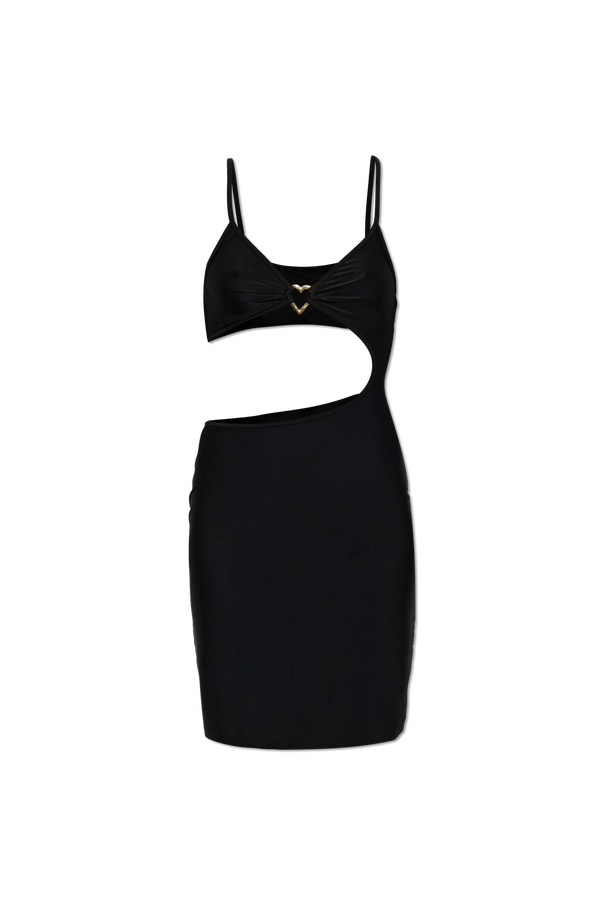 Beach dress with appliqué od Moschino