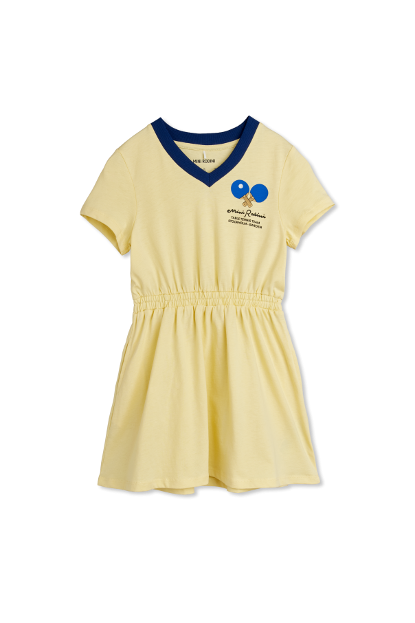 Dress with a V-neckline od Mini Rodini