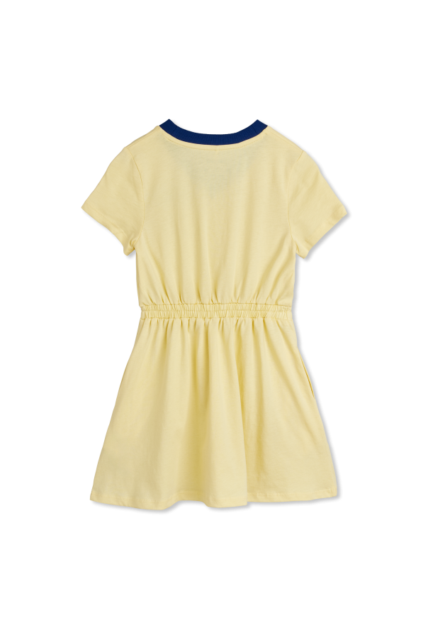 Mini Rodini Dress with a V-neckline