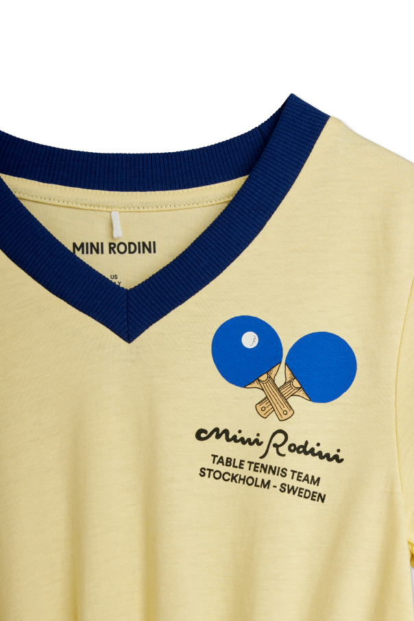 Mini Rodini Dress with a V-neckline