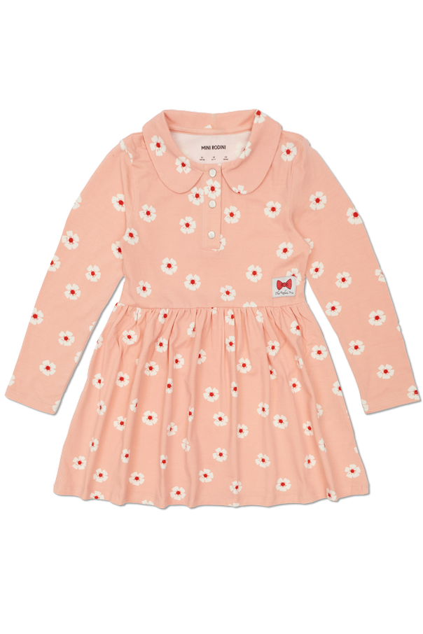 Cotton dress with floral motif od Mini Rodini