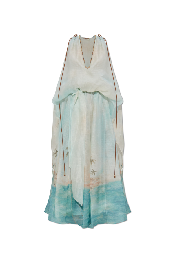Dress with silk finish, zdjęcie 1 Dress with silk finish od Zimmermann