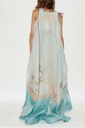 Zimmermann Kleid mit Seidenfinish