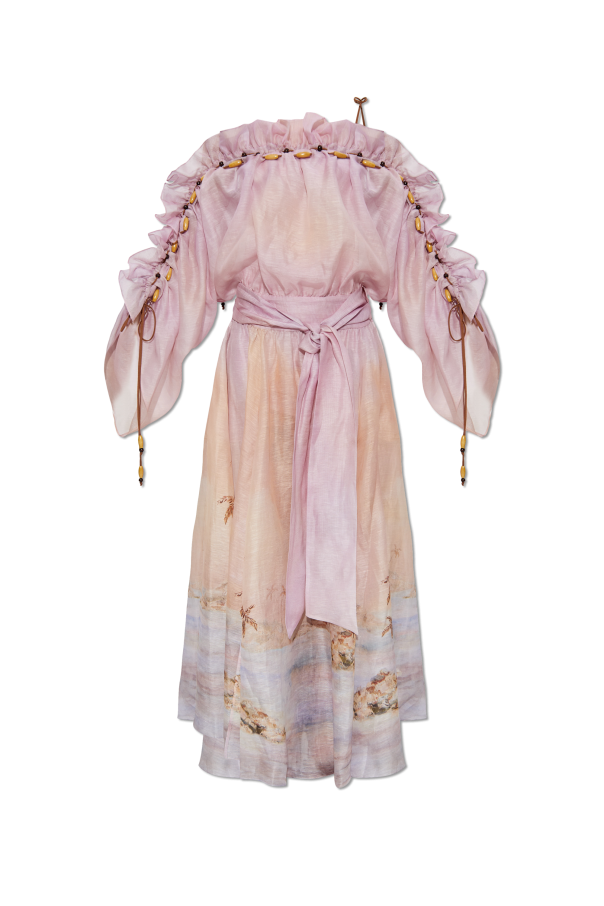 Zimmermann Vestido largo con apliques