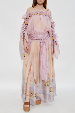 Zimmermann Vestido largo con apliques