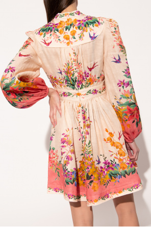 Zimmermann Floral-printed feel dress