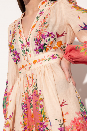 Zimmermann Floral-printed feel dress