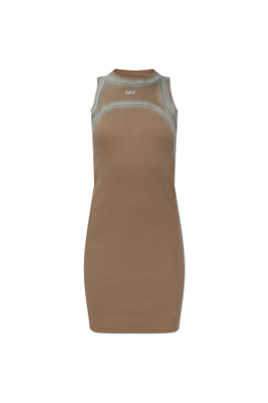 Dress with logo
