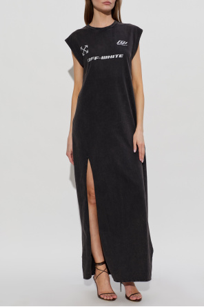 Off-White Dress with logo