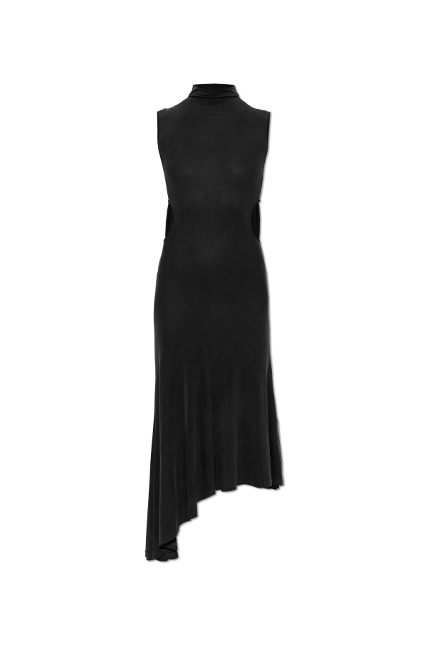 Asymmetrical dress with turtleneck od Off-White