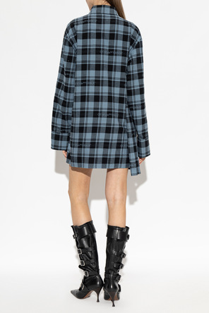 Off-White Hemdblusenkleid
