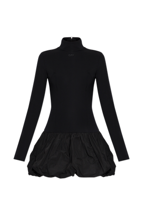 Dress with a flared skirt