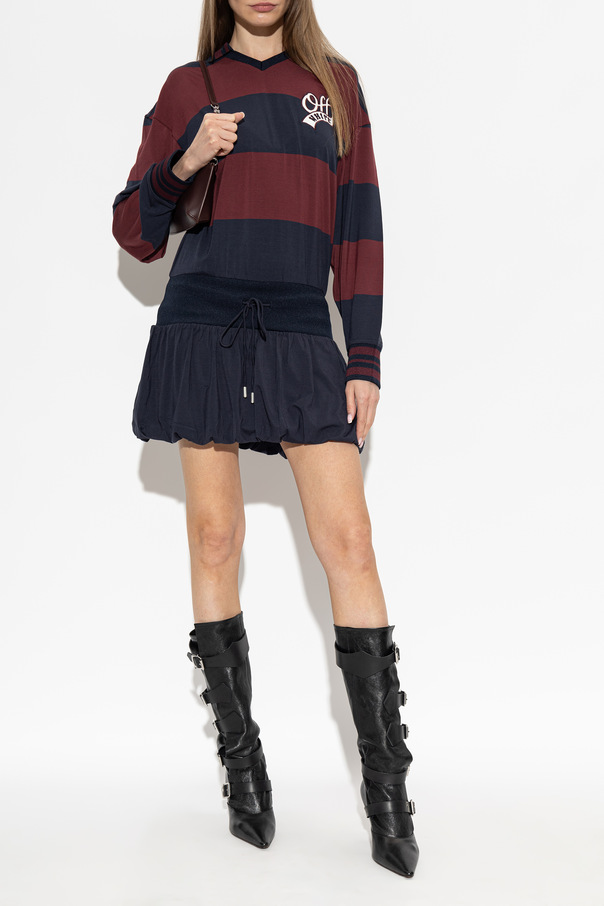 Off-White Рокля с лого