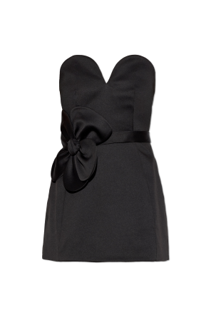 Short dress with a side slit