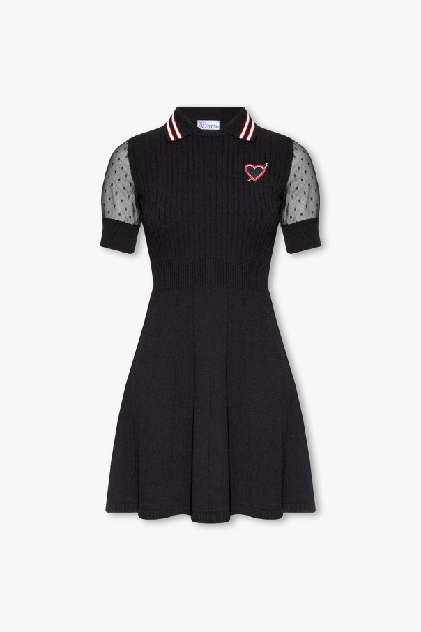 Red Valentino Dress with collar