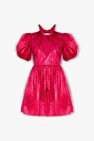 RED Valentino rhinestone-embellished tulle mini-dress