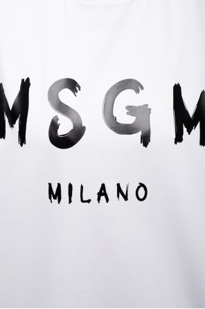 MSGM Long T-shirt with logo
