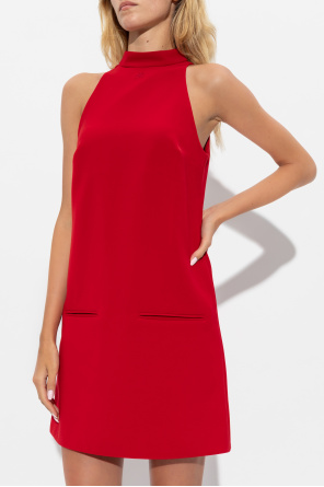 Courrèges Vestido con logo