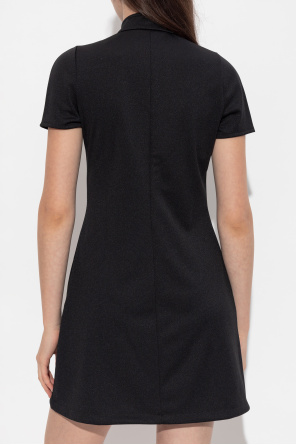 Courrèges Vestido con logo