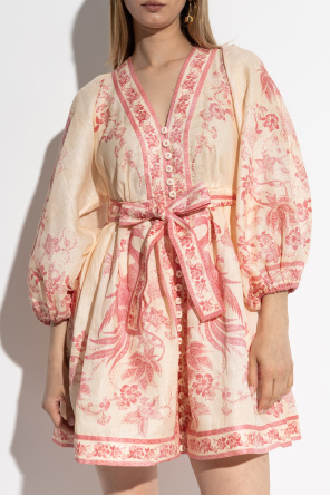 Zimmermann Kleid mit Blumenmuster