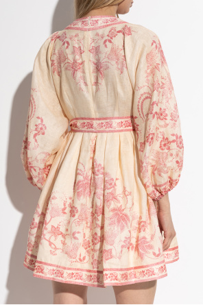 Zimmermann Kleid mit Blumenmuster