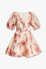 Cammi floral-print mini wrap dress