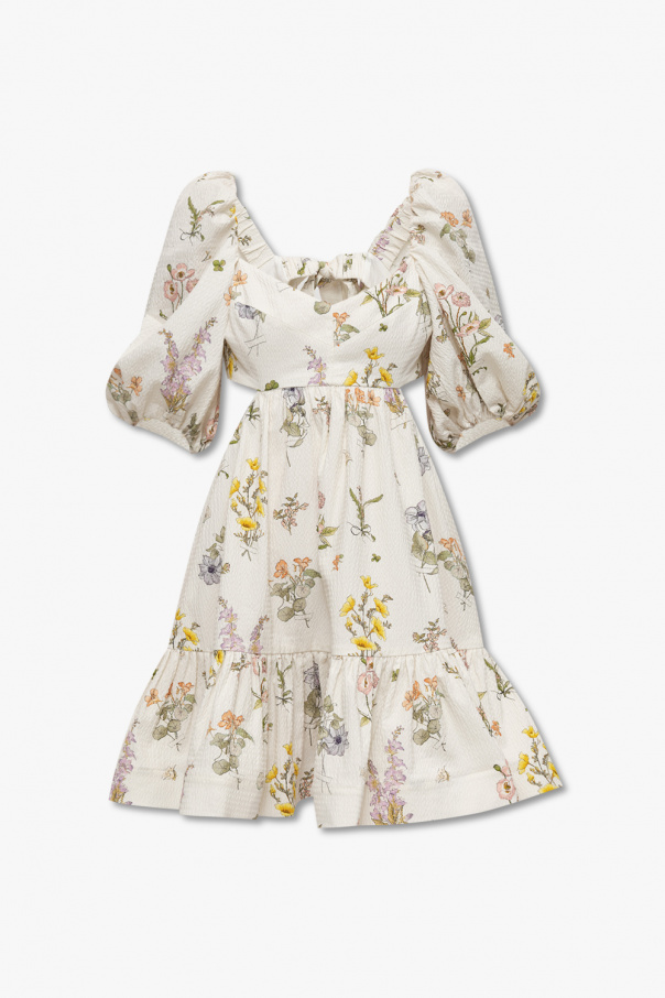 Zimmermann Game dress with puff sleeves