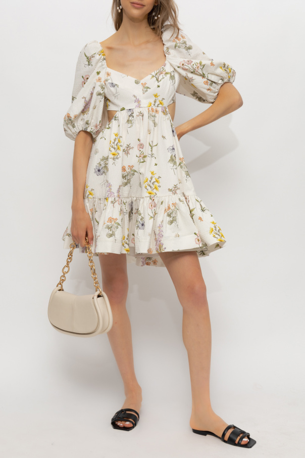 Zimmermann Game dress with puff sleeves