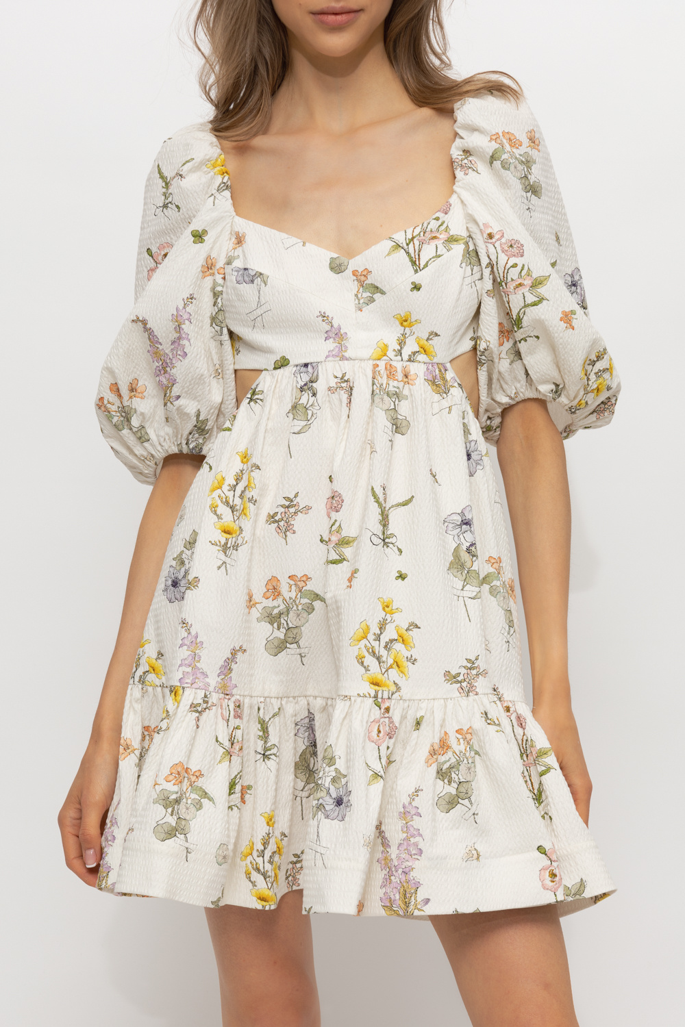 Zimmermann Dress with puff sleeves