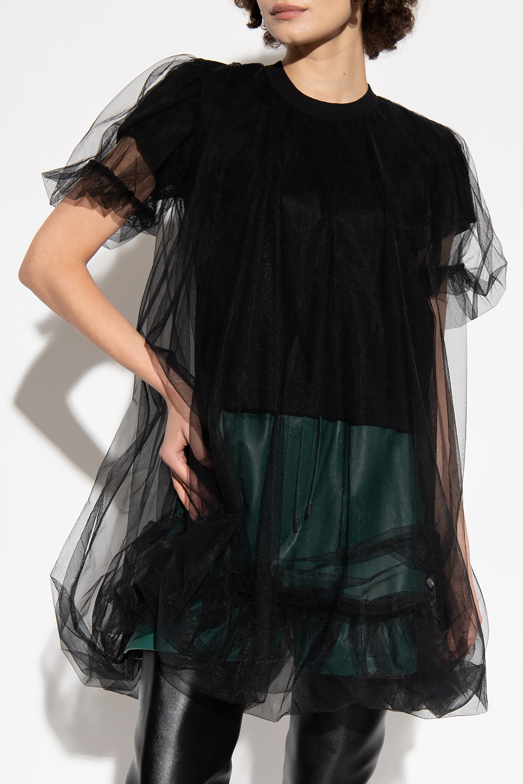 trimmed top Comme des Garçons Noir Kei Ninomiya 