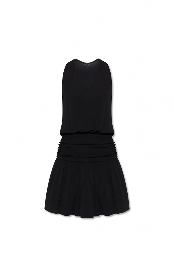 Emporio navy armani Gathered dress