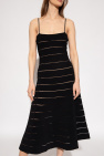 Emporio Armani Dress with transparent stripes