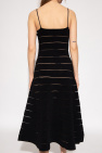 Emporio Armani Dress with transparent stripes