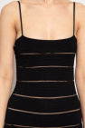 Emporio Armani Dress with transparent stripes