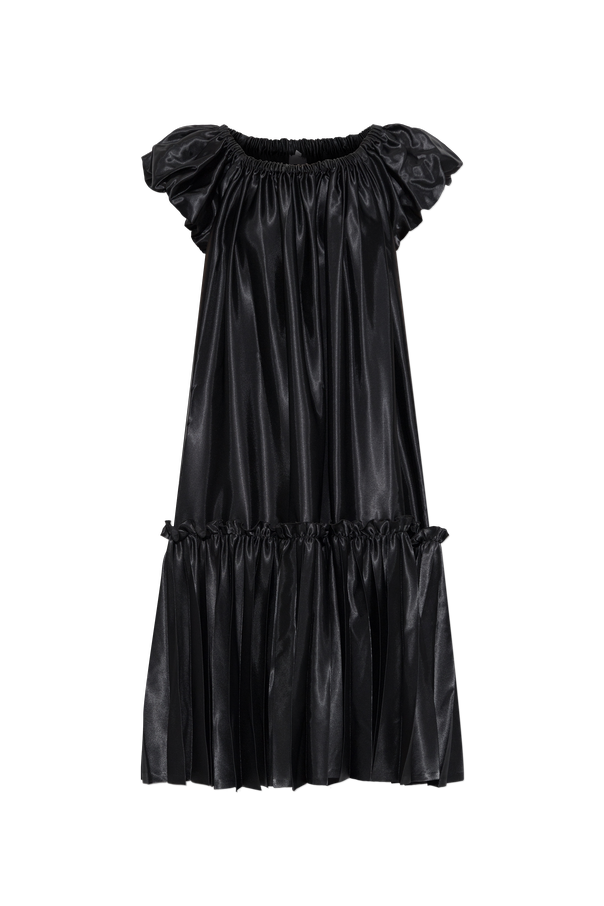 Dress with puff sleeves od Comme des Garçons Noir Kei Ninomiya