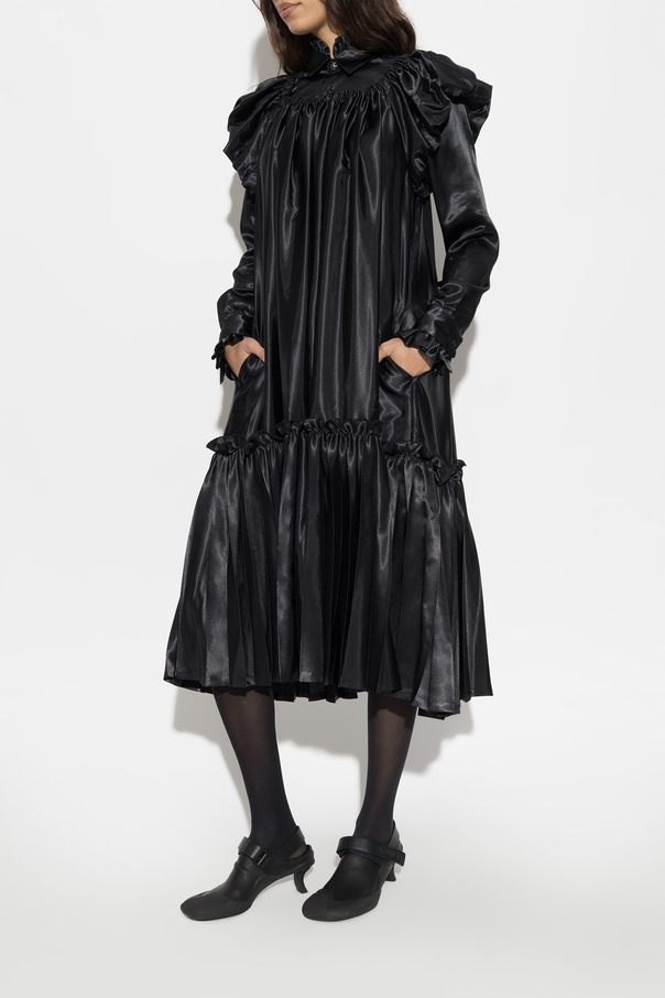 Comme des Garçons Noir Kei Ninomiya Kleid mit Puffärmeln