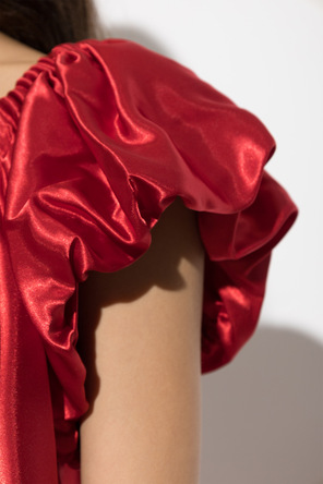 Comme des Garçons Noir Kei Ninomiya Kleid mit Puffärmeln