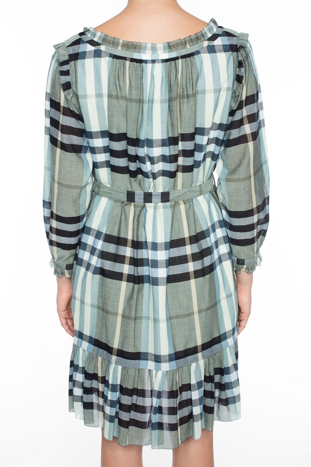 Green Checked dress Burberry - Vitkac Germany