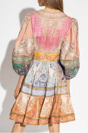 Zimmermann Patterned linen dress