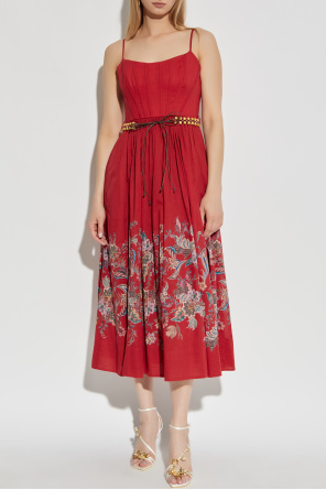 Zimmermann Dress with beaded belt at the waist